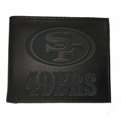 San Francisco 49ers, Bi-Fold Wallet, Black - NFL Home