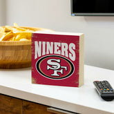 San Francisco 49ers Plock, Down Home Fans, 6x6 - NFL Home