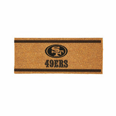 San Francisco 49ers Extra Large One Color Coir Mat, 60"x24" - NFL