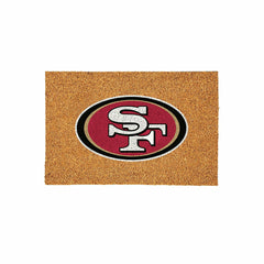 San Francisco 49ers Large Full Color Coir Mat, 36"x24" - NFL
