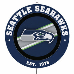 Seattle Seahawks, Metal Lite, Round - NFL