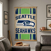 Seattle Seahawks, Canvas Wall Tapestry, Large, 54x36 - NFL Home