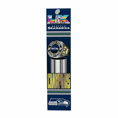 Seattle Seahawks, Super Bowl 60, Ring, Porch Leaner, 46" - NFL Home
