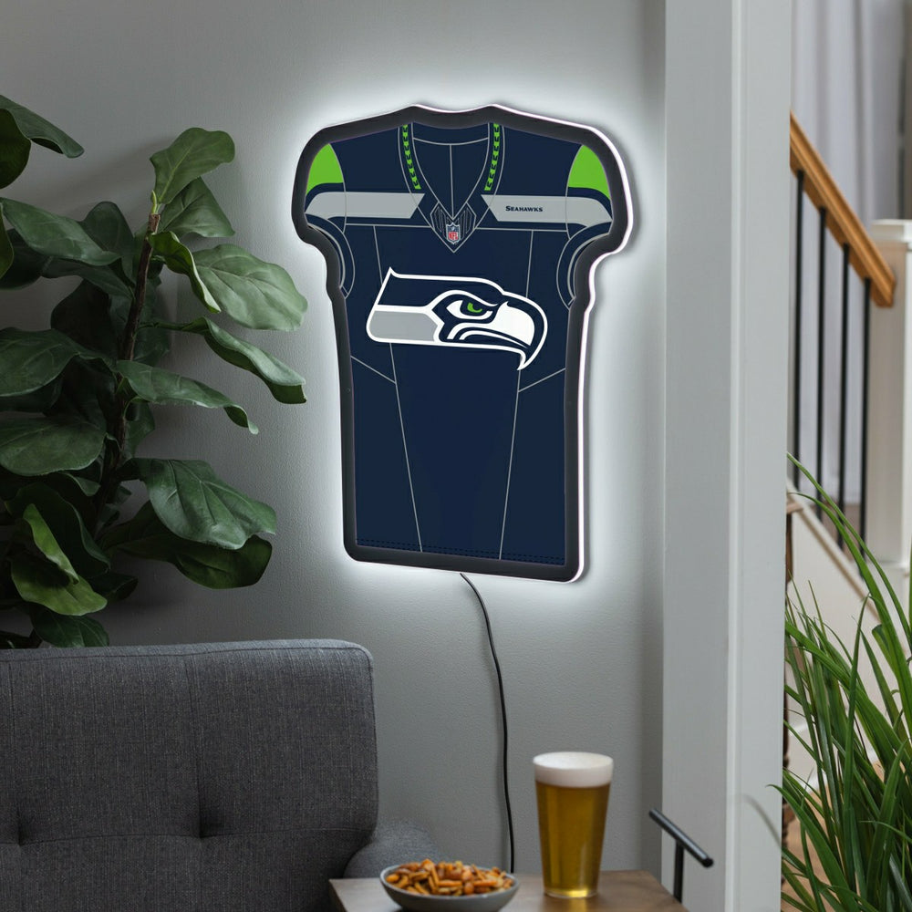Seattle Seahawks NFL Football Jersey Edgelite LED Decor - NFL