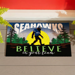 Seattle Seahawks Bigfoot PVC Mat, 28"x16" - NFL