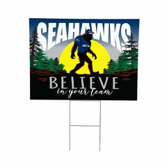 Seattle Seahawks Yard Sign, Bigfoot - NFL Home