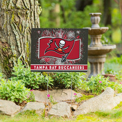 Tampa Bay Buccaneers Yard Sign, Patriotic - NFL Home