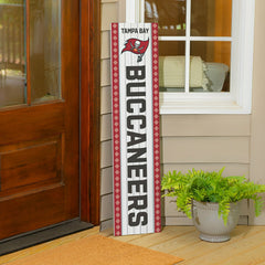 47" Double Sided Leaner, Tampa Bay Buccaneers, Christmas - NFL Home