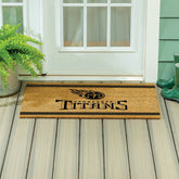 Tennessee Titans Large One Color Coir Mat, 36"x24" - NFL