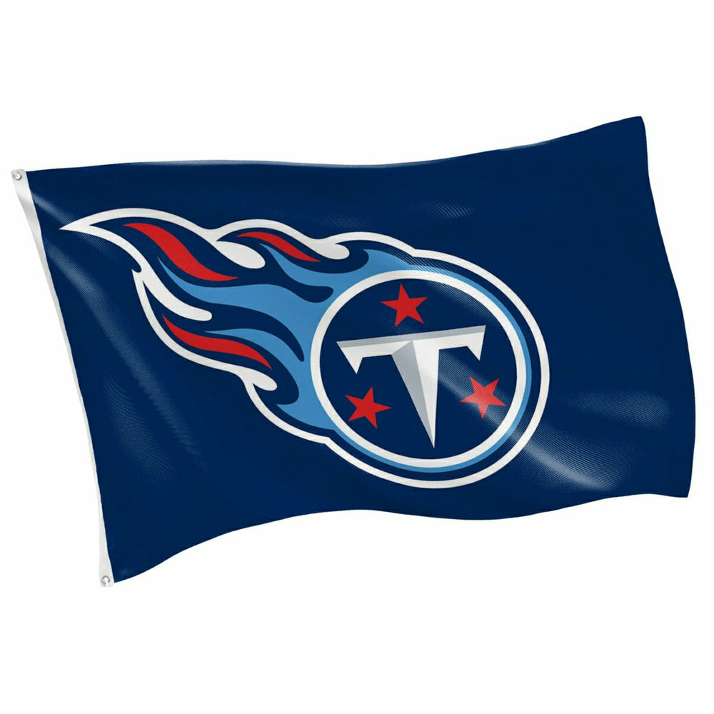 Tennessee Titans Single Sided Flag w/ 2 Grommets, 3'x5' - NFL Home
