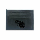 Front Pocket Wallet w/ RFID Blocking, Tennessee Titans, Black - NFL Home
