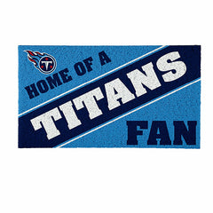 Tennessee Titans, PVC Mat COLOR, Home of a Fan - NFL