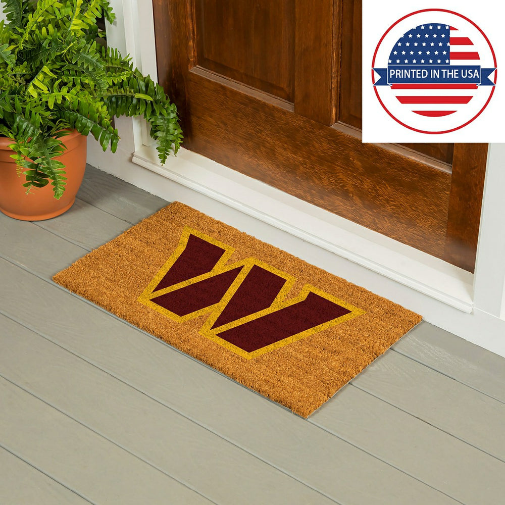Coir Mat, 16"x28", Washington Commanders - NFL