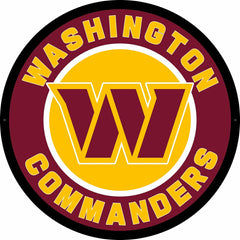LED Wall Decor, Round, Washington Commanders - NFL Home