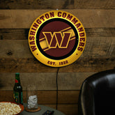 Washington Commanders, Metal Lite, Round - NFL