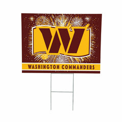 Washington Commanders Yard Sign, Patriotic - NFL Home