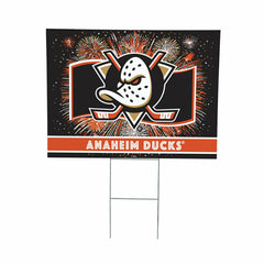 Anaheim Ducks Yard Sign, Patriotic - NHL Home