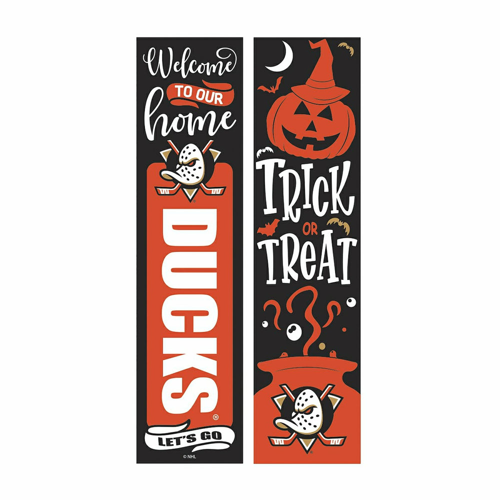 Anaheim Ducks Halloween Double Sided Large Leaner, 46" - NHL Home