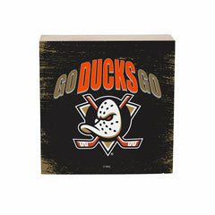 Anaheim Ducks Plock, Down Home Fans, 6x6 - NHL Home
