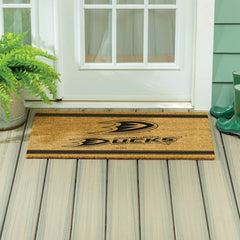 Anaheim Ducks Large One Color Coir Mat, 36"x24" - NHL