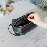 Anaheim Ducks, Embossed Toiletry Bag, Black - NHL Home