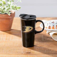 Boxed Travel Latte Cup, Anaheim Ducks - NHL Home