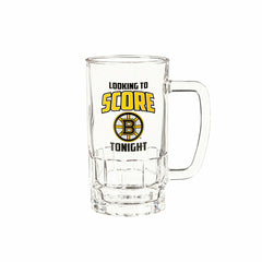 Stemless 17OZ Glass & Tankard 16OZ Gift Set, Boston Bruins - NHL Home