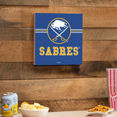 Buffalo Sabres Wood Wall Sign, 12x12 - NHL Home