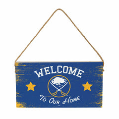Buffalo Sabres Wood Wall Sign, 6x11 - NHL Home