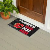 Calgary Flames Fan Mat, 28"x16" - NHL