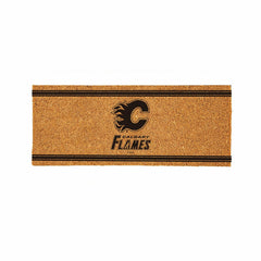 Calgary Flames Extra Large One Color Coir Mat, 60"x24" - NHL
