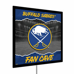Calgary Flames 23"H x 23"L LED Wall Decor, Edgelite, Square - NHL