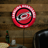Carolina Hurricanes, Metal Lite, Round - NHL
