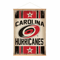 Carolina Hurricanes, Canvas Wall Tapestry, Large, 54x36 - NHL Home