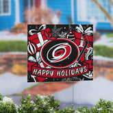 Carolina Hurricanes Yard Sign, Holiday - NHL Home
