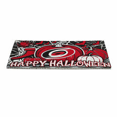 Carolina Hurricanes Halloween PVC Mat, 28"x16" - NHL