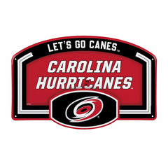 Carolina Hurricanes USA Embossed Steel Wall Sign, 11" x 17" - NHL Home