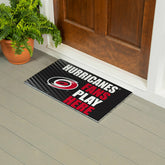 Carolina Hurricanes Fan Mat, 28"x16" - NHL