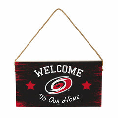 Carolina Hurricanes Wood Wall Sign, 6x11 - NHL Home