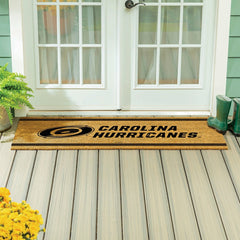 Carolina Hurricanes Extra Large One Color Coir Mat, 60"x24" - NHL