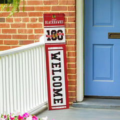 Chicago Blackhawks, 100 Anniversary Porch Leaner, 46" - NHL Home