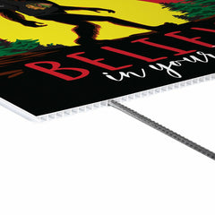 Chicago Blackhawks Yard Sign, Bigfoot - NHL Home