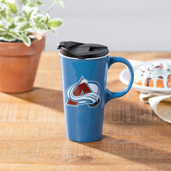 Boxed Travel Latte Cup, Colorado Avalanche - NHL Home