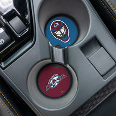 Colorado Avalanche Car Coaster Set, 2pc - NHL Home