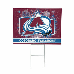 Colorado Avalanche Yard Sign, Patriotic - NHL Home