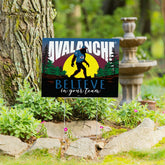 Colorado Avalanche Yard Sign, Bigfoot - NHL Home