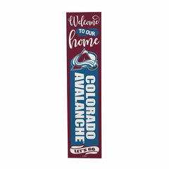 Colorado Avalanche 47" Double Sided Leaner, Halloween - NHL Home