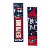 Columbus Blue Jackets 47" Double Sided Leaner, Halloween - NHL Home