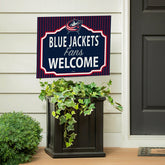 Columbus Blue Jackets Coroplast Yard Sign, "Fans Welcome" - NHL Home
