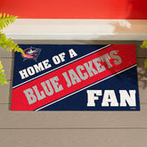Columbus Blue Jackets, PVC Mat COLOR, Home of a Fan - NHL